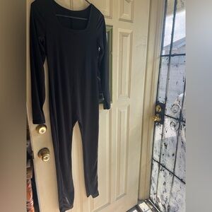 Black Long Sleeve Jumpsuit 
Size M